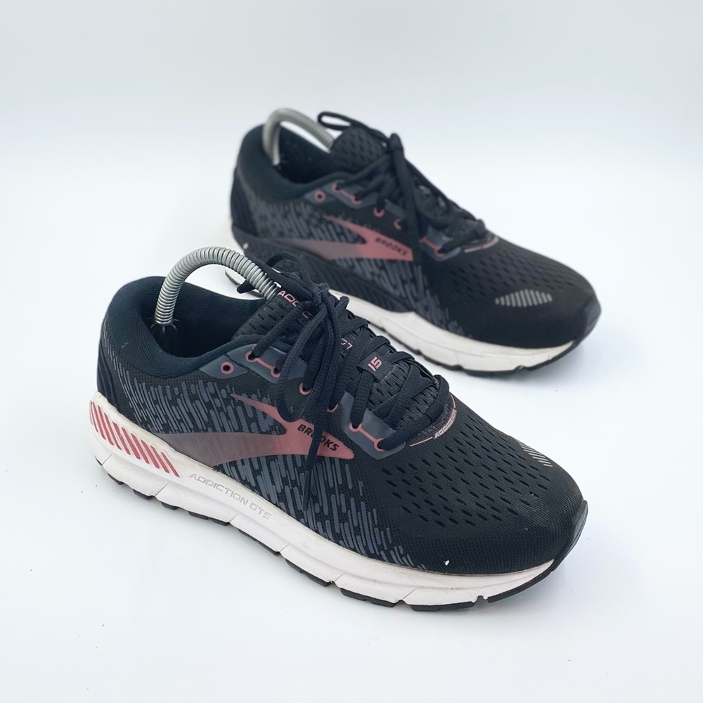 Brooks Addiction GTS 15 Wmn Sz 9 2E Wide Comfort Running Athletic Shoe Sneaker
